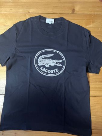 LACOSTE T-shirt, blau, Gr. L unisex