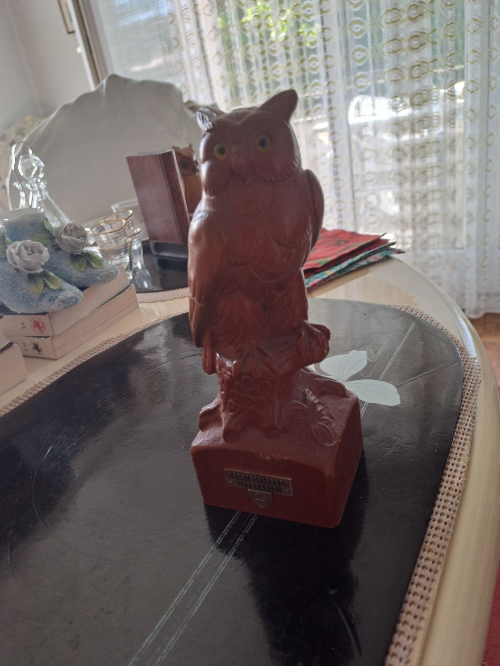 Tutte le decorazioni: Rustikale Eule aus Holz, dekorative Herbst-Deko Figur! – Usato da Zürich venduto da Schoebi19