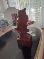 Rustikale Eule aus Holz, dekorative Herbst-Deko Figur!