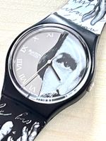 Swatch Uhr - Zeitloses Design, Top Zustand, Schwarz/Weiss