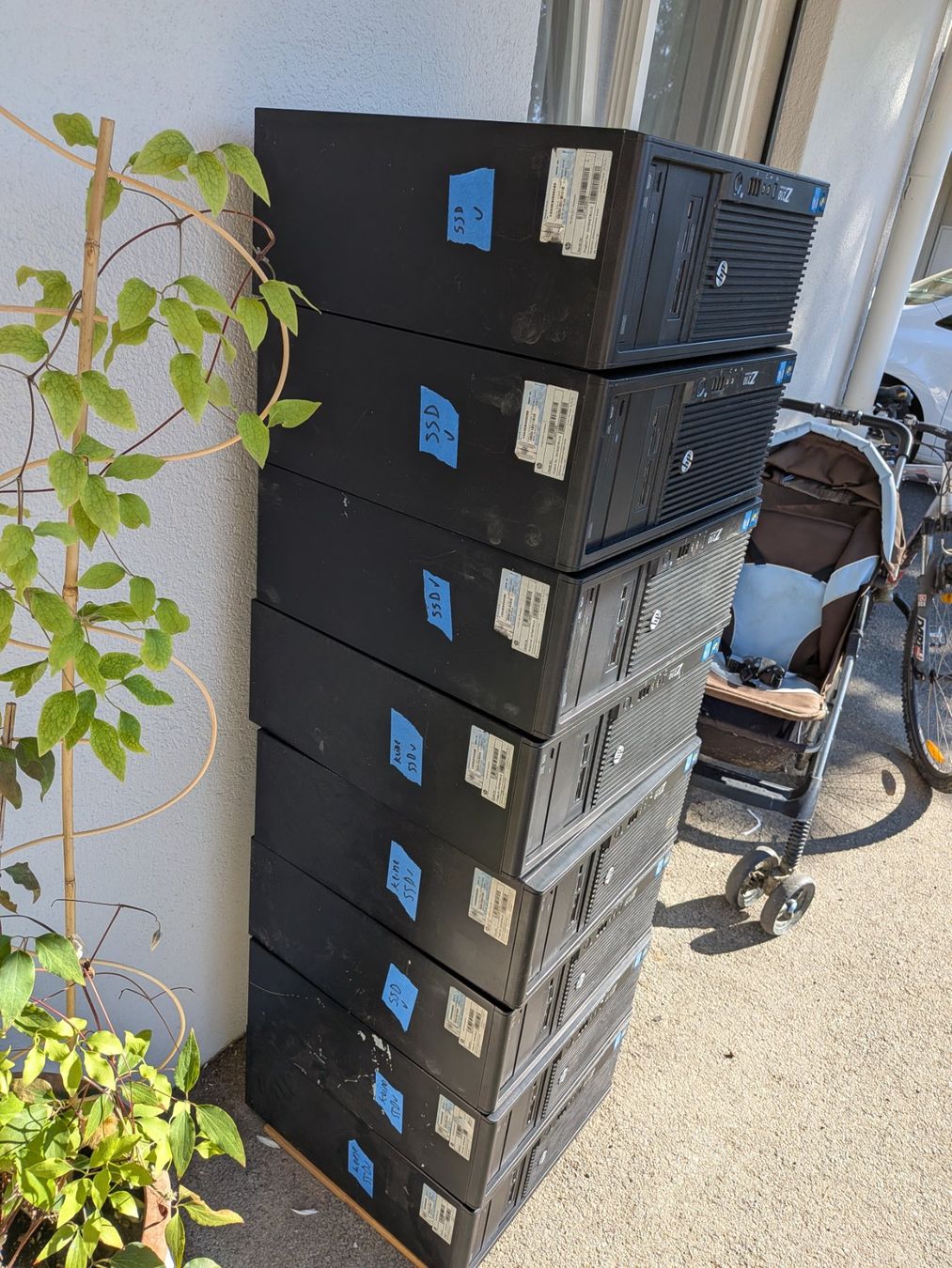 Hewlett Packard PCs: 8 Stk HP Z210 Workstation Computer Rechner – Gebraucht aus Löhningen von ton_wlh9