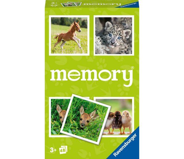 Ravensburger Giochi: Tierbaby Memory, d/f/i – Nuovo e nell'imballaggio originale da Oensingen venduto da Liquidations-Shop 1