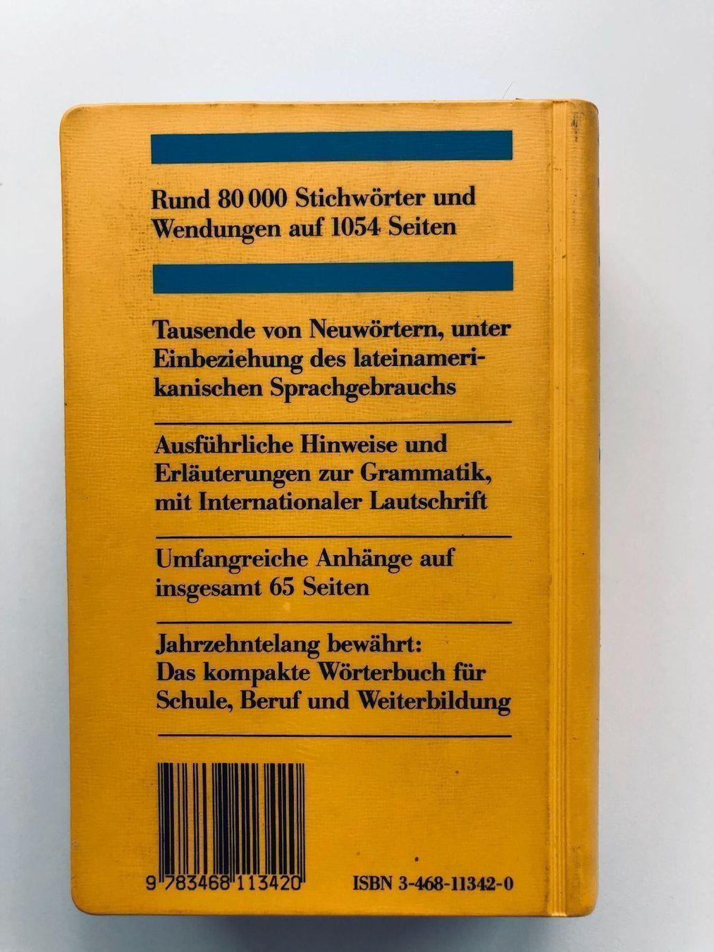 Libri: LANGENSCHEIDT WÖRTERBUCH SPANISCH GROSS – Usato da Malters venduto da Kuettel1 1