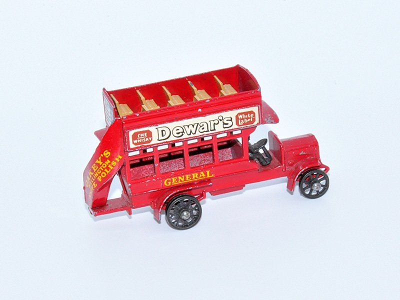 Matchbox Modellini d'auto: Matchbox MoY No.2A  "B" TYPE BUS 1912-1920 – Usato da Zufikon venduto da MatchboxCorner 1