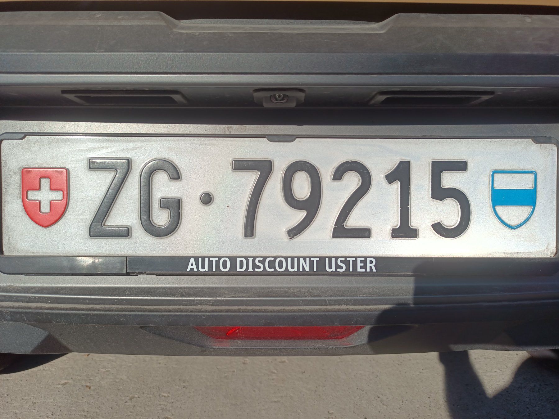 Ecriteaux: Autonummer ZG 79215 (Zug) – D'occasion à Cham par TR75