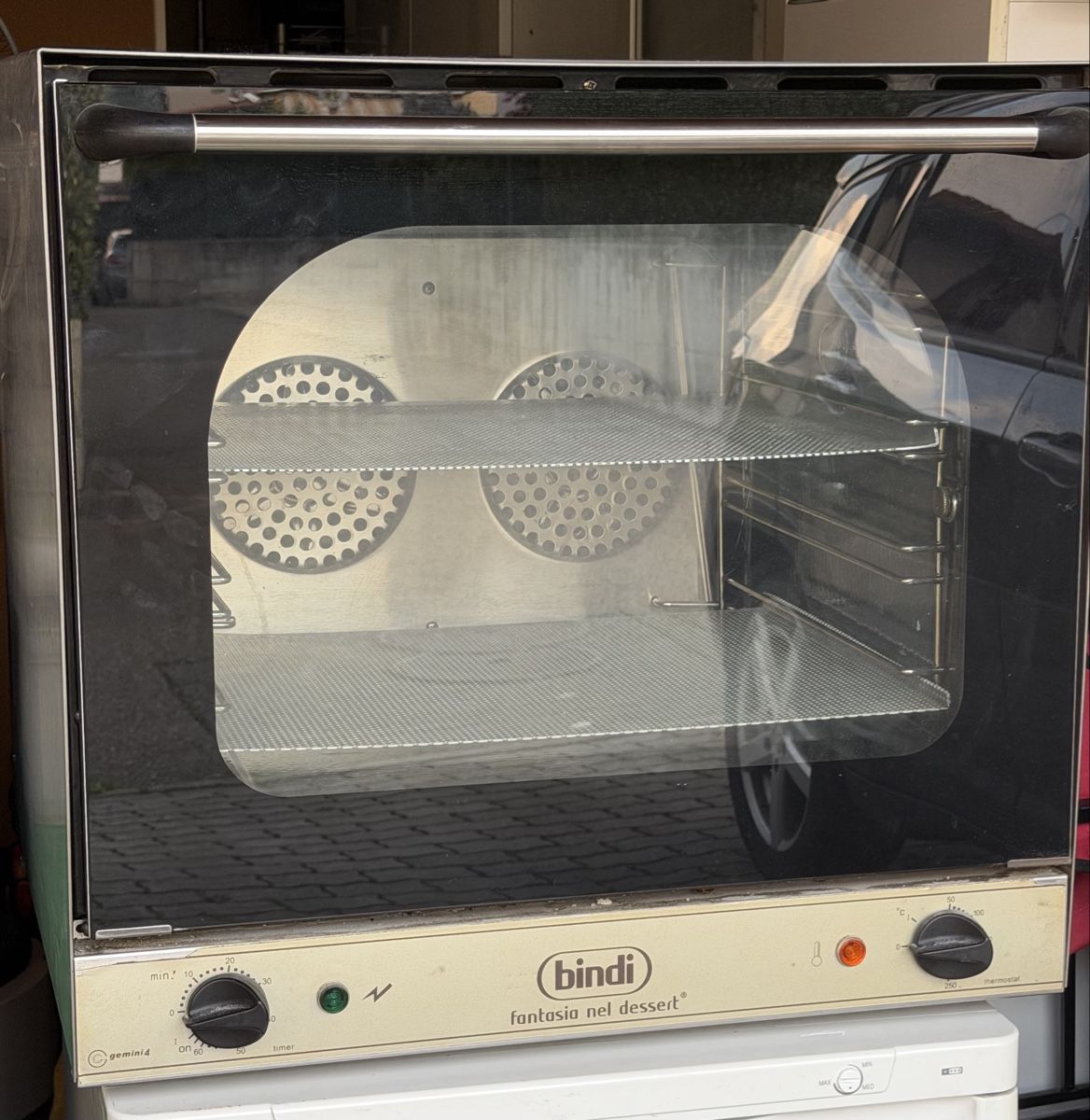 Forni: Forno a convenzione professionale Bindi, modello "Gemini 4" – Usato da S. Pietro venduto da pap_nd2w