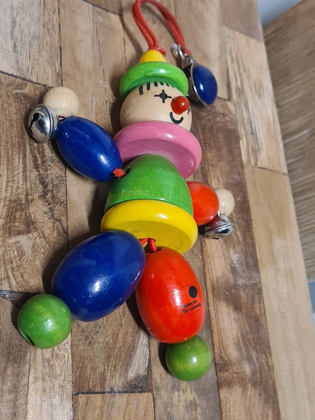 Baby Kinderwagen Holz Glocken Spielzeug m. Klammer (Gebraucht) in Amriswil  fr CHF 1  mit Lieferung auf Ricardo kaufen
