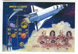 Block "Space Shuttle Challenger". Mali