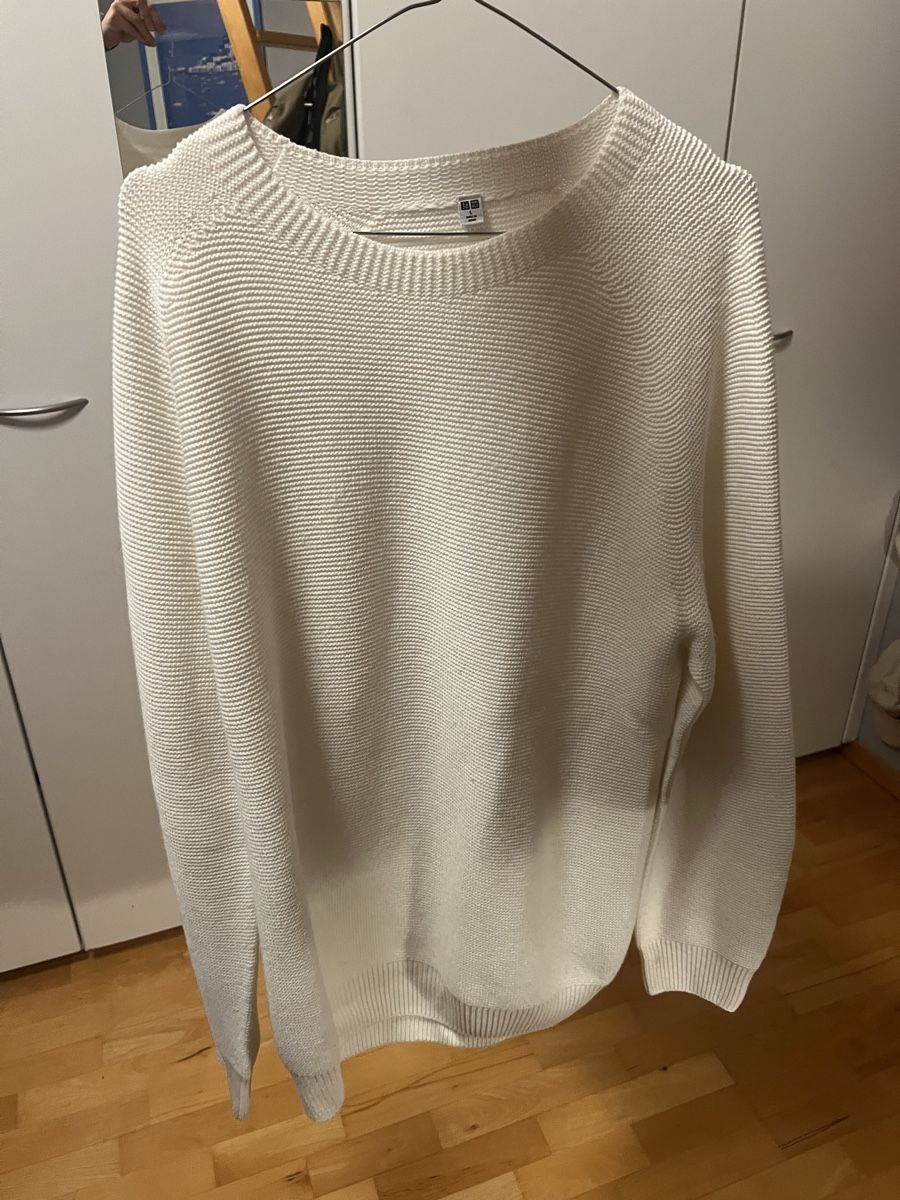 Pullover & Sweatshirts: Pull-over Uniqlo blanc taille L – Gebraucht aus Villars-Ste-Croix von Maaaat 2