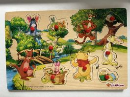 Eichhorn Winnie the Pooh Holz-Steckpuzzle
