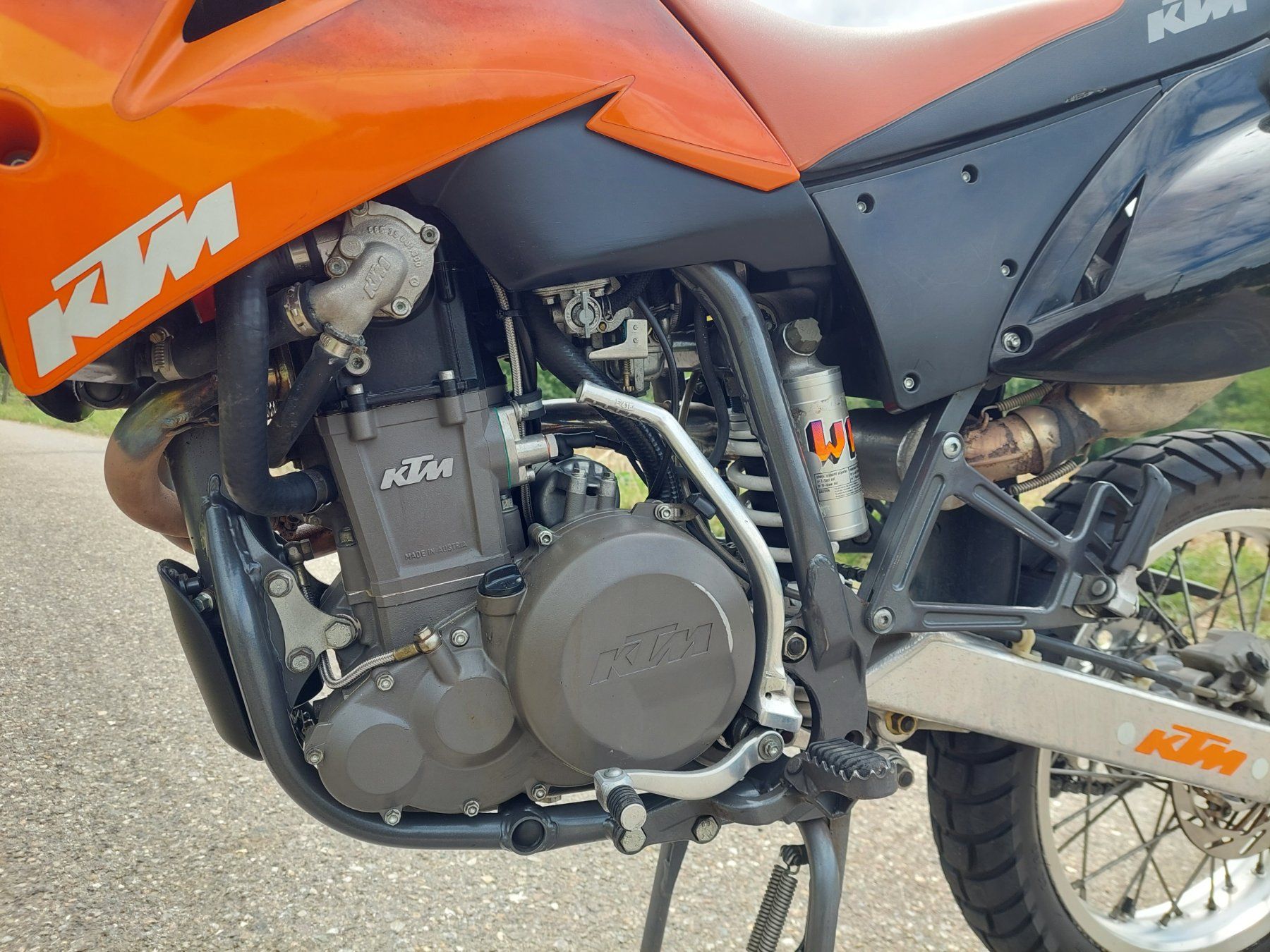 KTM Enduro: KTM 640 LC4 mit E Starter Enduro Frisch ab MFK – Usato da Schleitheim venduto da ZieglerMotaRecycling 9