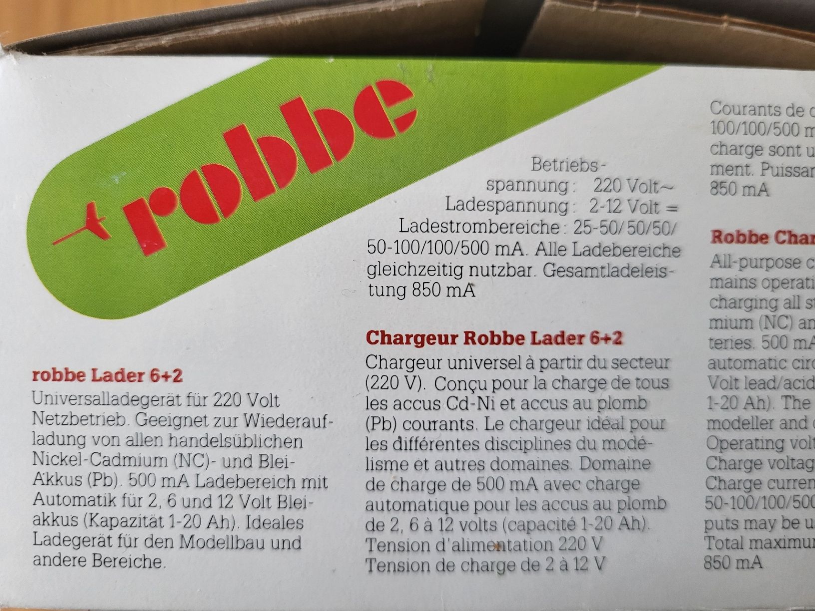 Robbe Akkus & Batterien: Robbe Lader 6 +2 – Gebraucht aus Biberist von smuehle 3
