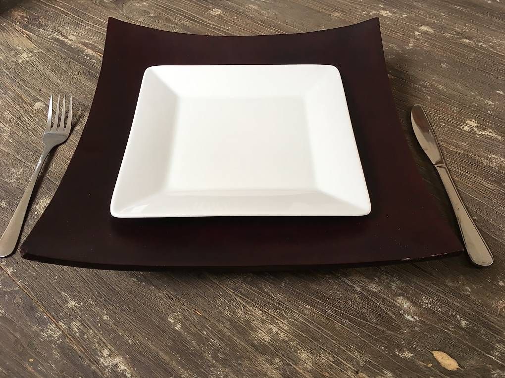 Piatti: 6-teilige Unterteller aus Holz – Usato da Zürich venduto da BuenosAires03 2