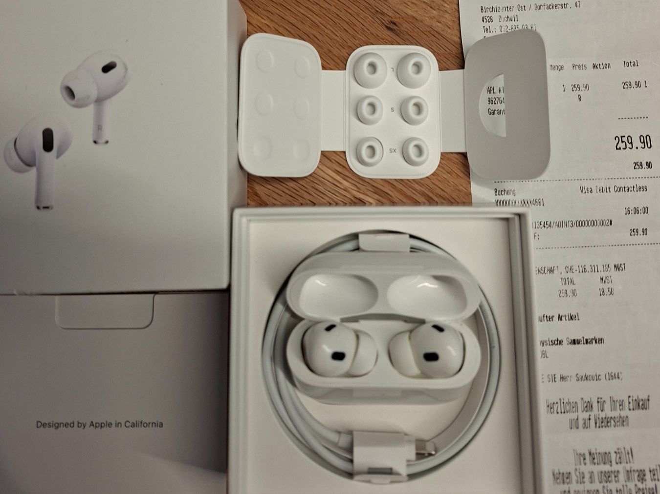 Apple Cuffie: Apple AirPods Pro (2. Generation) weiss – Usato da Deitingen venduto da rotgelbblau01