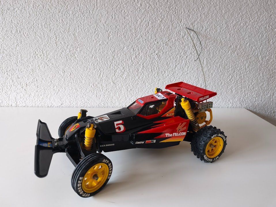 Tamiya RC Modellbau: N7 RC Auto Tamiya The Falcon elektrisch – Gebraucht aus Toffen von Immo-Erben