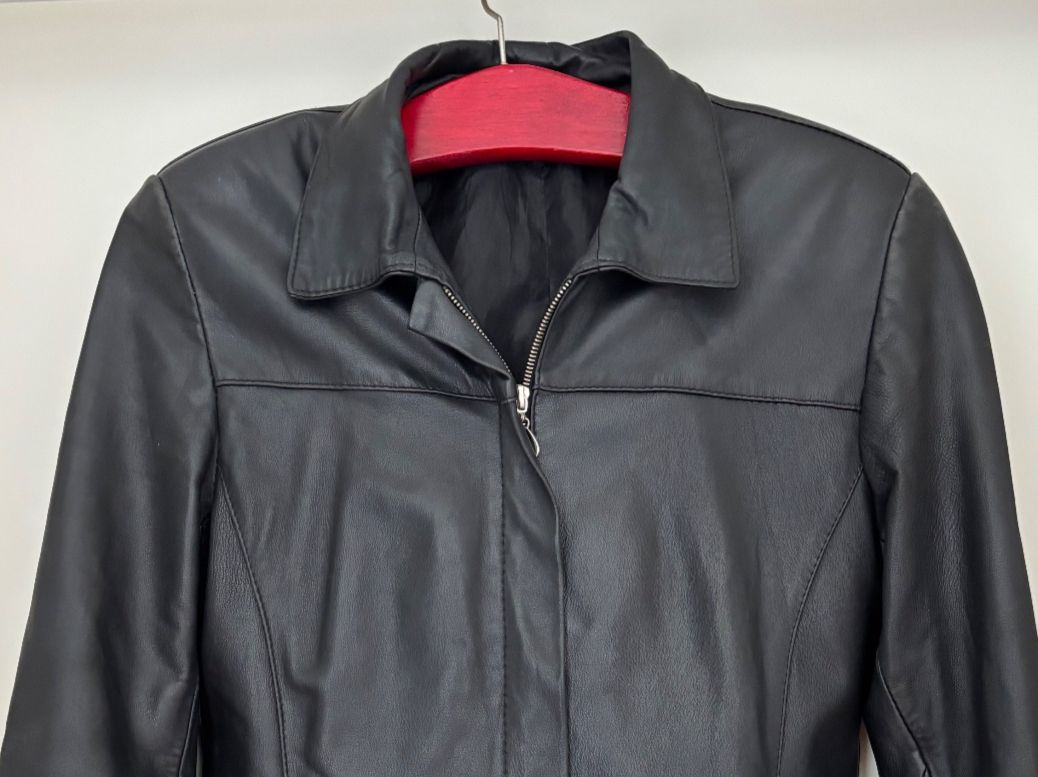 Giacche: Jacke,  echt Leder,  schwarz, Grösse 38-40 – Usato da Stein AR venduto da EvaL056 4