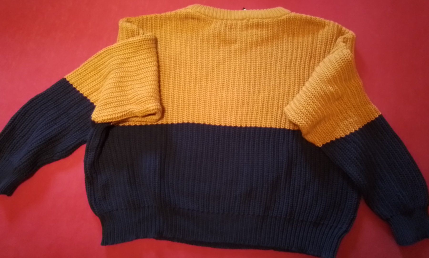 Maglioni & Felpe: Strickpullover kurz / Gr. M / Camel/Blau – Nuovo (secondo la descrizione) da Zürich venduto da meinhobby 3
