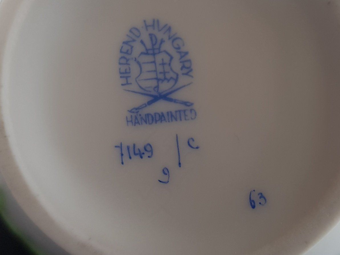 Herend Vasi & Recipienti: Herend - " Modell 7149 " -  aus  Schweizer Sammlung – Usato da Horw venduto da Kunstreich7 1