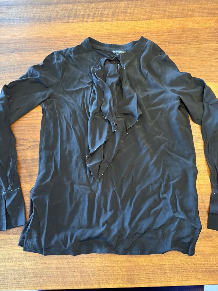 Massimo Dutti Camicette: Massimo Dutti Bluse, Schwarz, Gr. S, Top Zustand! – Nuovo (secondo la descrizione) da Brüttisellen venduto da Molemo