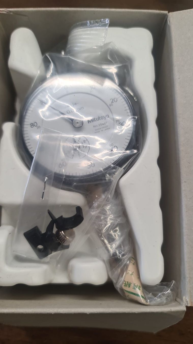 Mitutoyo Misurare: Mitutoya Dial Indicator 2046 FEB – Nuovo e nell'imballaggio originale da Egerkingen venduto da ogi3131 2
