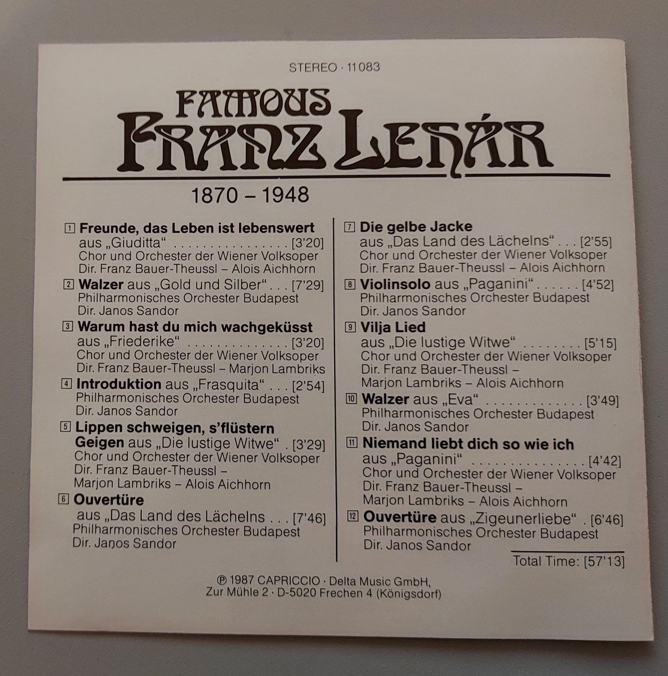 CD: CD Klassik u. Jazz – Usato da Lyss venduto da rochen54 4