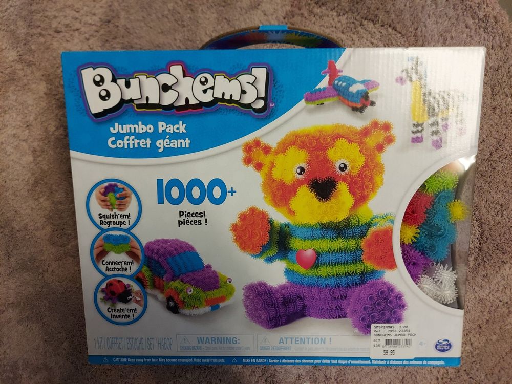 Bunchems jumbo pack 1000 Teile / Bastelset NEU Kaufen auf Ricardo