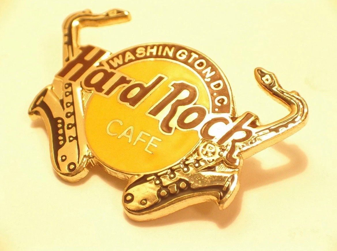 Hard Rock Cafe Placchette & Badge: Broche Hard Rock Café Washington D.C – Usato da Renan BE venduto da johncactus 1