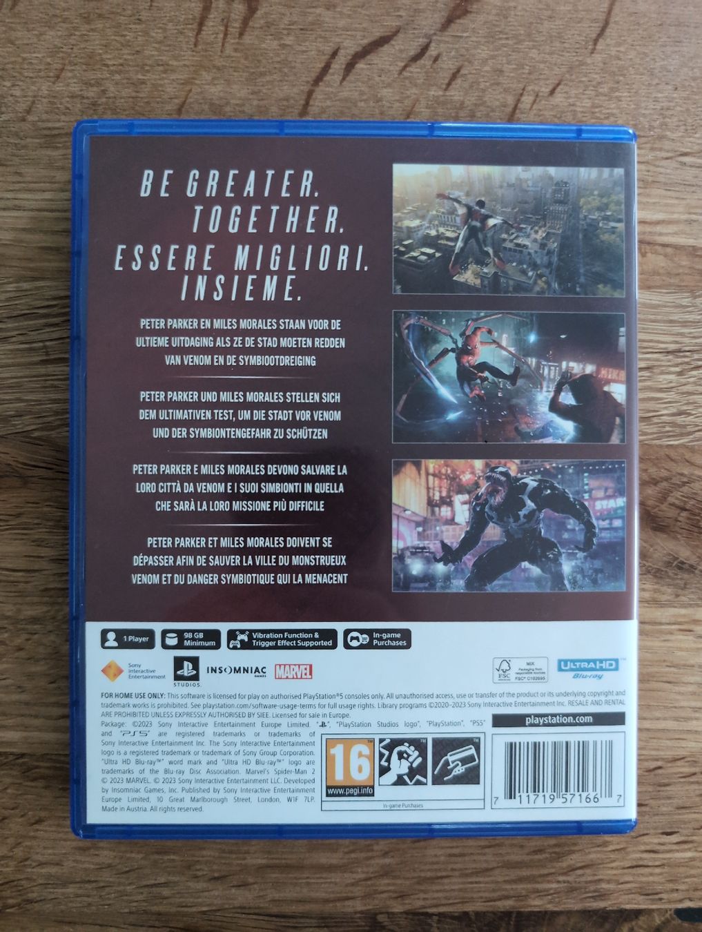 Spiele: Marvel Spider-Man 2 PS5 Spiel – Gebraucht aus Schwanden GL von Helvetic_Warrior 1