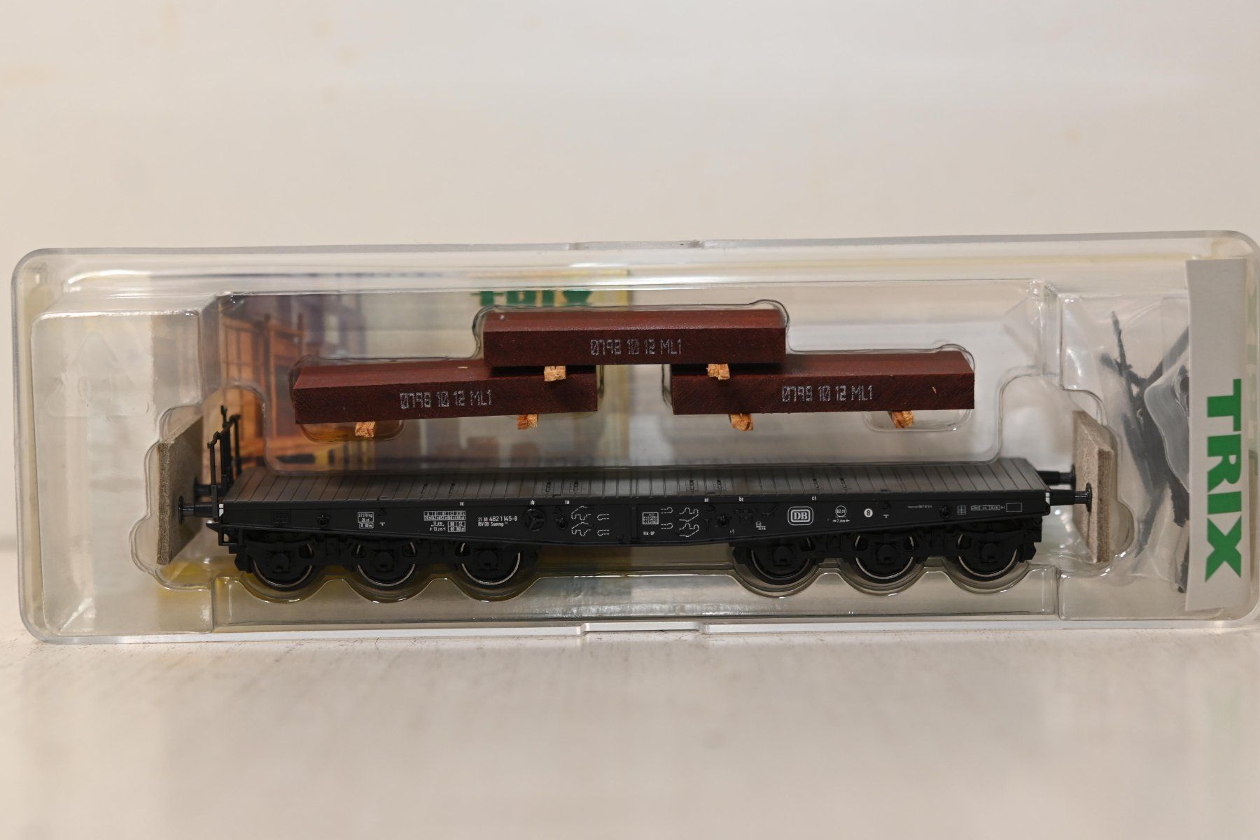 Trix Modellini di ferrovie: Trix 24057 Scherlastwagen Sammp HO/DC mit OVP – Usato da Laupen ZH venduto da Zmoewe
