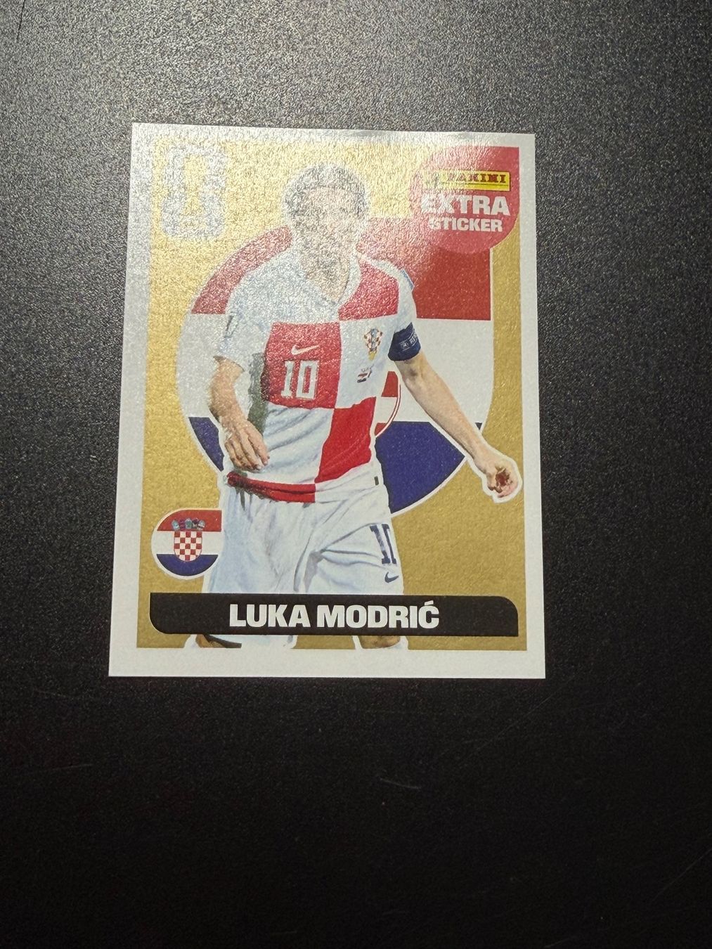 Panini Carte collezionabili: Extra sticker OR // Panini // LUKA MODRIĆ – Nuovo e nell'imballaggio originale da Cheyres venduto da Floflo1468 1