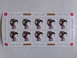 Briefmarkenbogen Deutschland (BRD) 1998 Bertholt Brecht