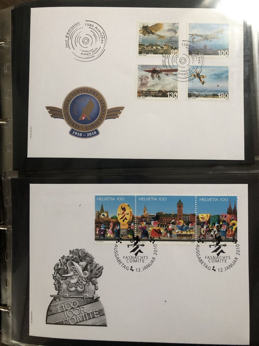 Tutti i francobolli: Schöne FDC Sammlung SCHWEIZ 2010-2014 – Nuovo (secondo la descrizione) da Lufingen venduto da Rac0