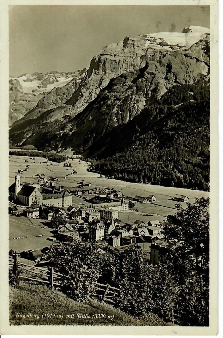 Ansichtskarten: Engelberg – Gebraucht aus Hochdorf von Ziegel-16