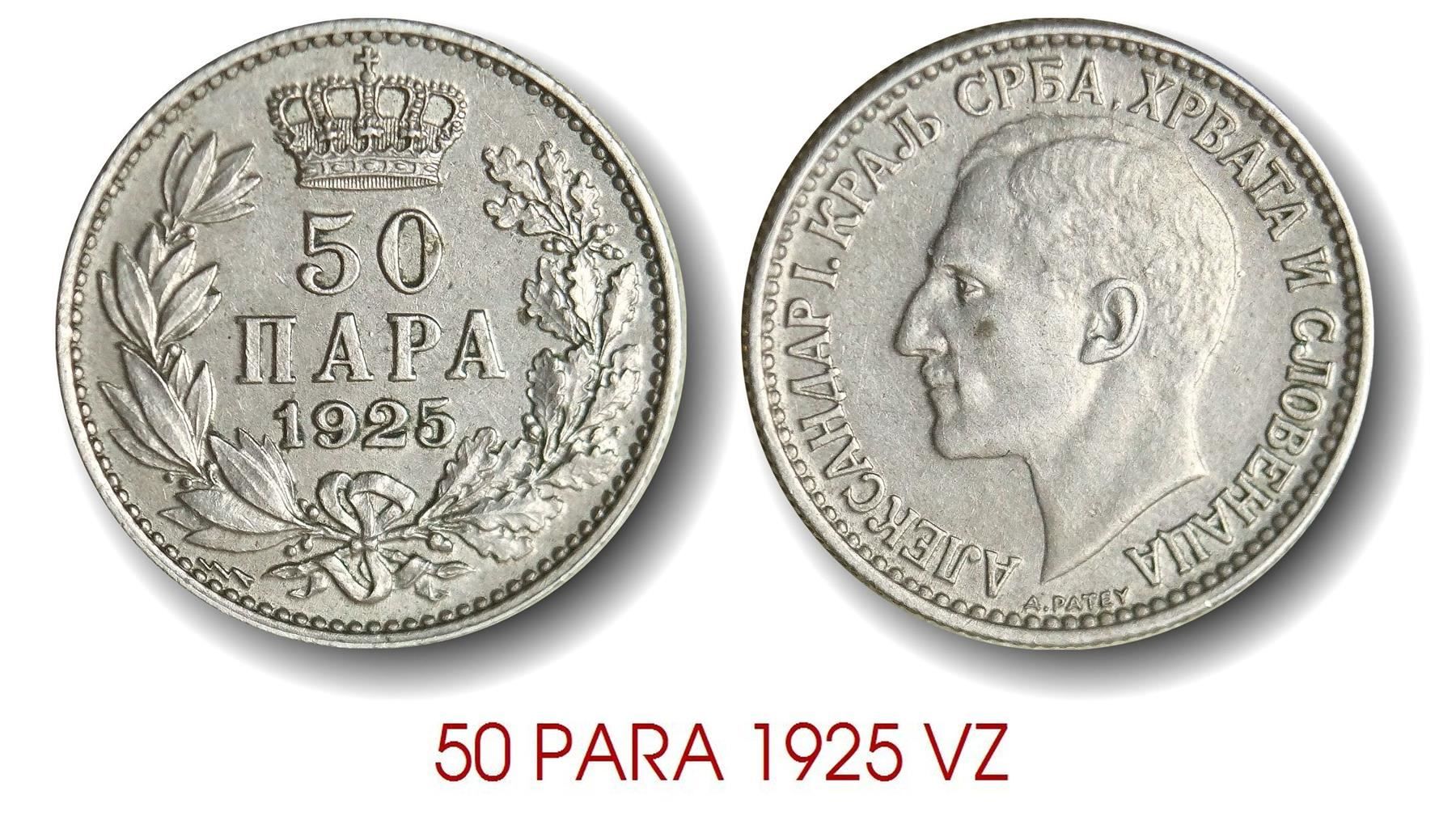 Tutti le monete: 50 Para 1925 TOP – Usato da Flamatt venduto da samowarow