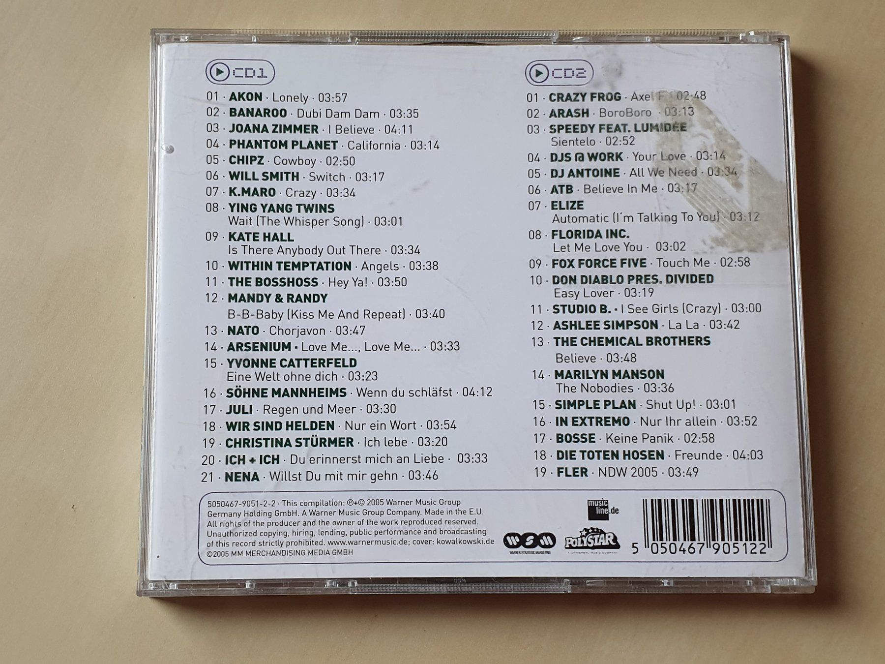 CDs: Mega Hits 2005 die Zweite – Gebraucht aus Stansstad von collectorsshop 1