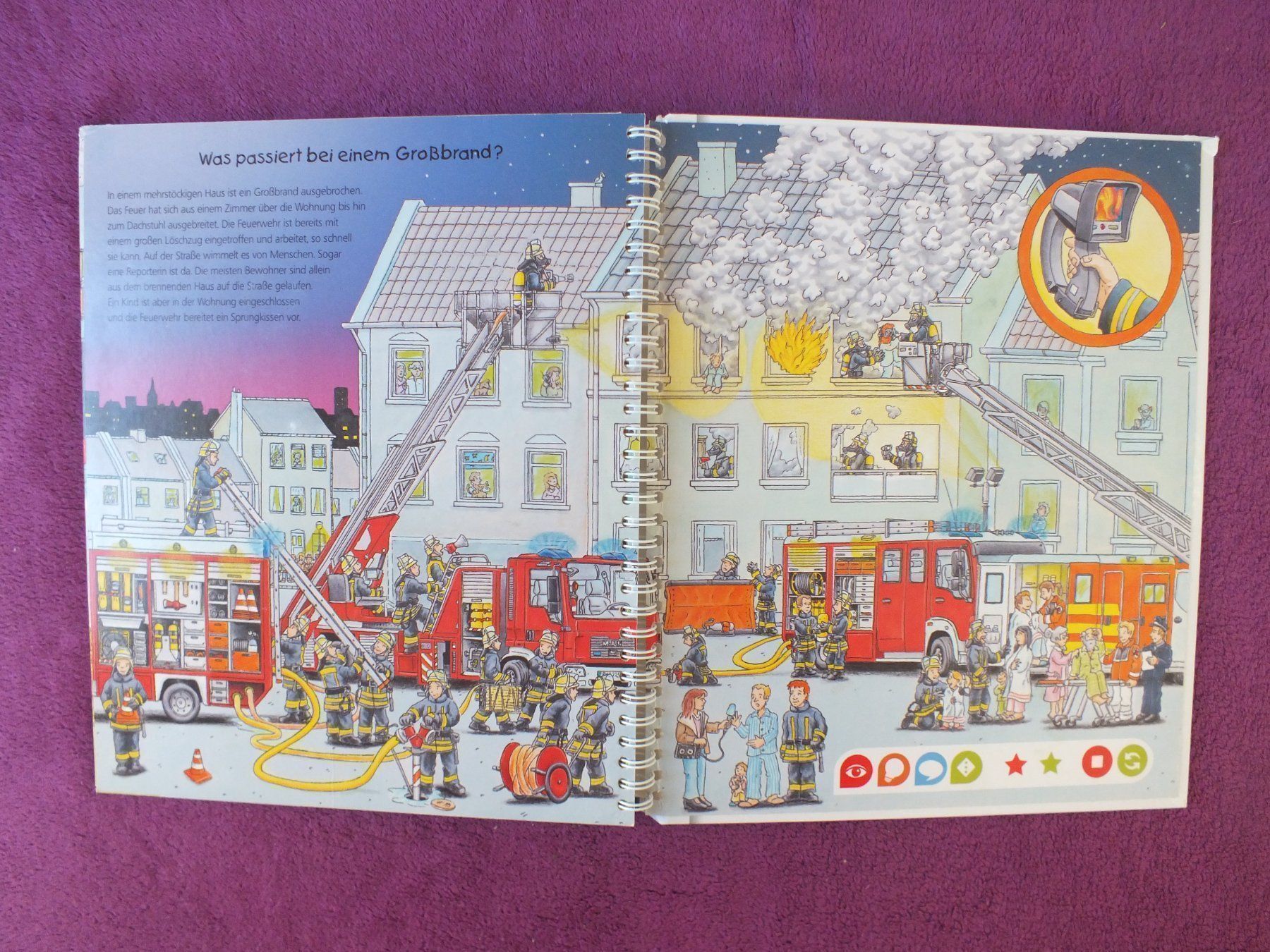 Libri: tiptoi Buch - Unterwegs mit der Feuerwehr – Usato da Müllheim Dorf venduto da Seeeule01 8