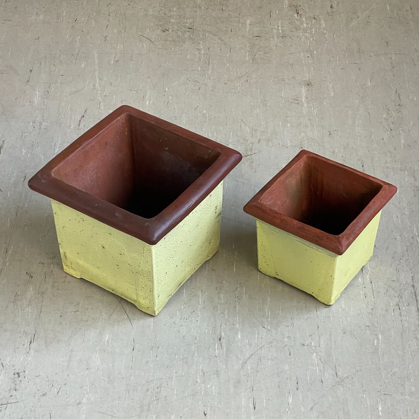 Vasi per fiori: 2er Set Pflanzentöpfe hellgrün – Usato da Bern venduto da Modern-Era 8