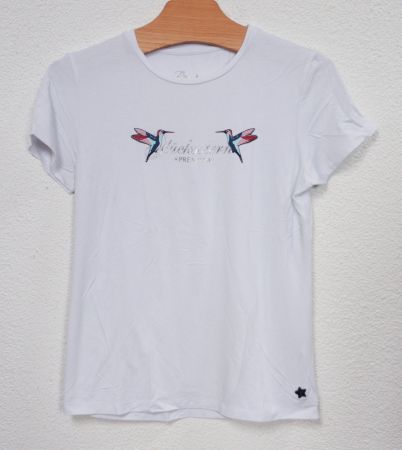 weisses Shirt von Glücksstern, Grösse: 36