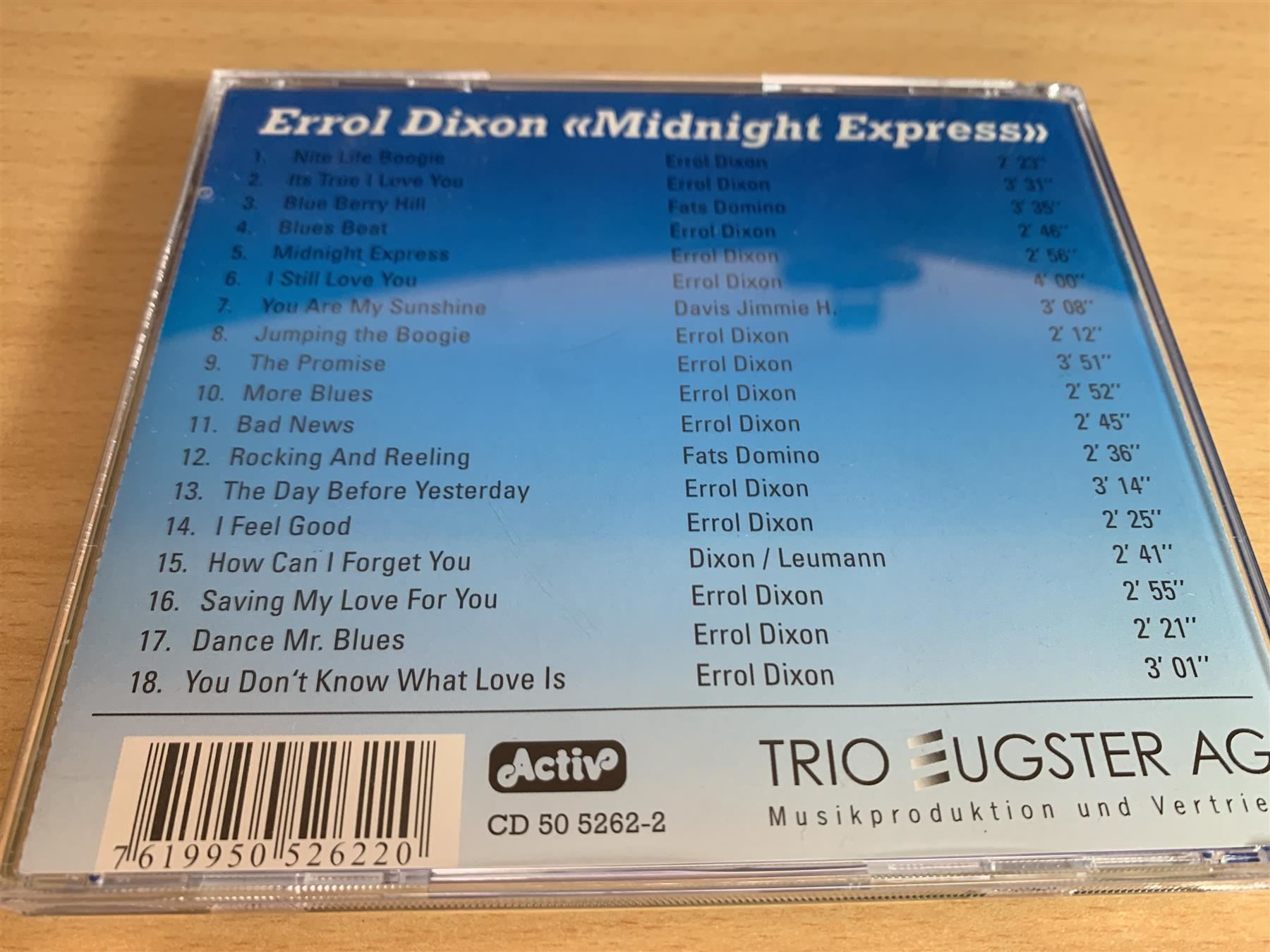 CDs: Errol Dixon - Midnight Express – Gebraucht aus Rikon im Tösstal von Alpenmutz 1