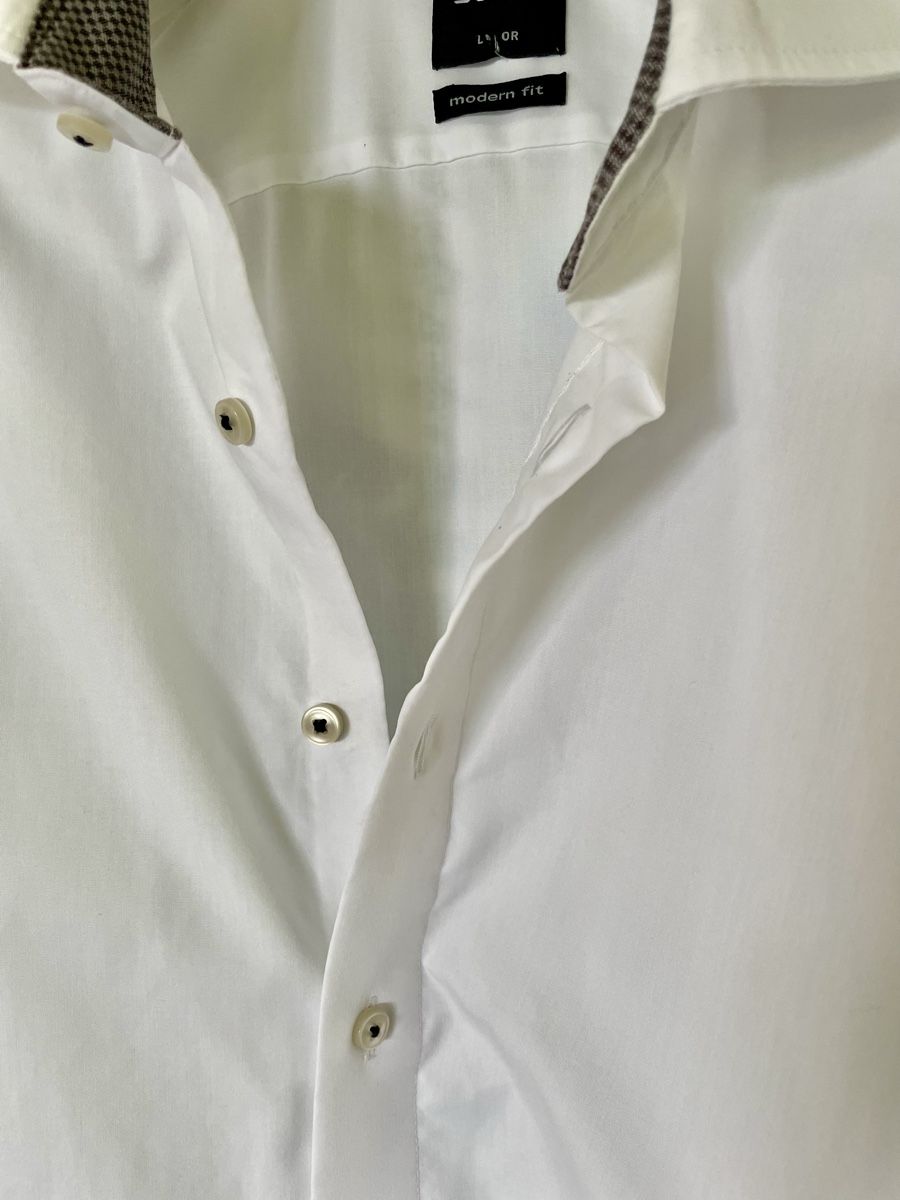 Camicie: Olymp Hemd modern fit weiss Gr. 45 – Nuovo (secondo la descrizione) da Emmenbrücke venduto da Ladyboutique 3