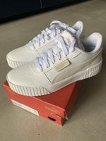 Puma Carina 2.0 Logobsession weiss, Gr. 38, Neu im Karton