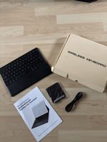 Wireless Keyboard mit Touchpad schwarz neuwertig