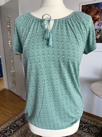 Vivance Shirt, Grün/Türkis, Gr. 36/38