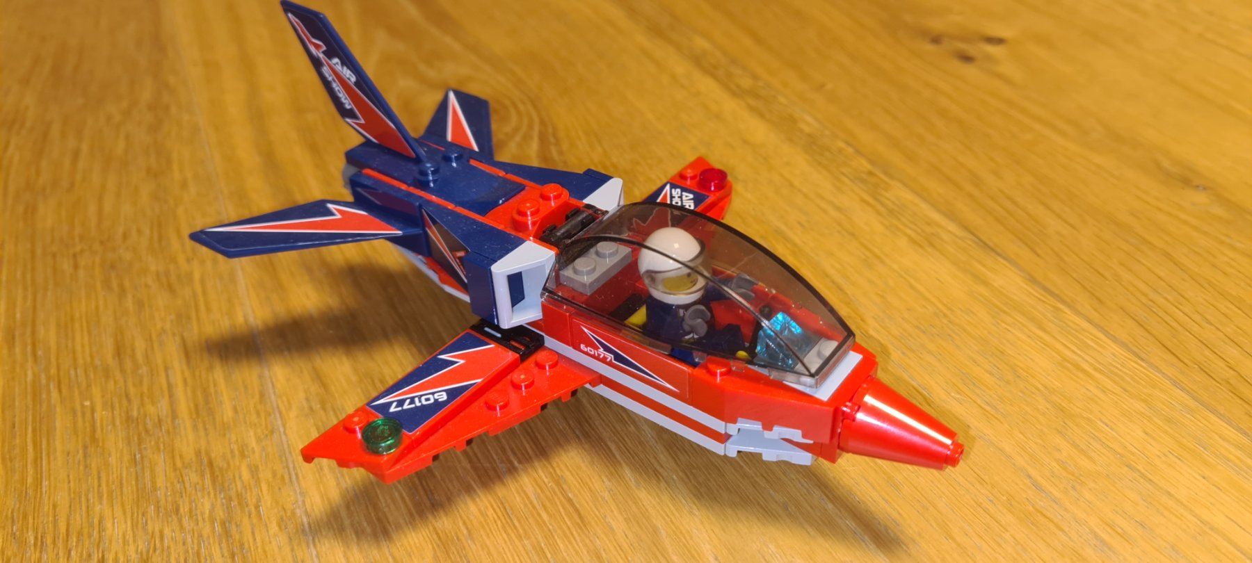 Lego Giocattoli: Lego Flugzeug 60177 - Airshow Jet – Usato da Windisch venduto da mawa667 1