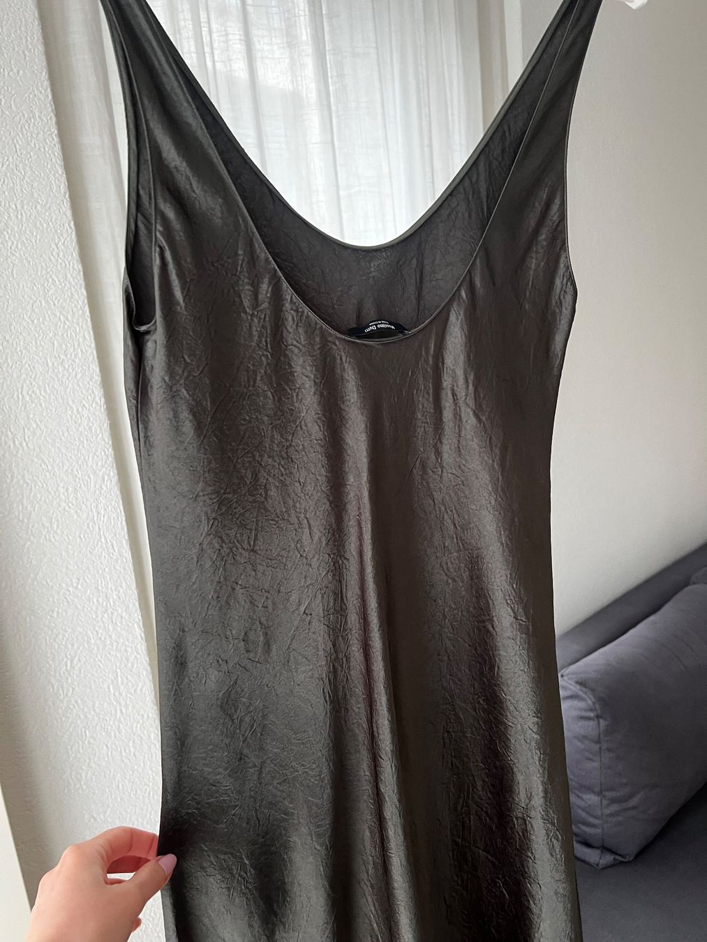 Massimo Dutti Vestiti: Massimo Dutti metallic dress – Nuovo (secondo la descrizione) da Adliswil venduto da nat_7q7l 3