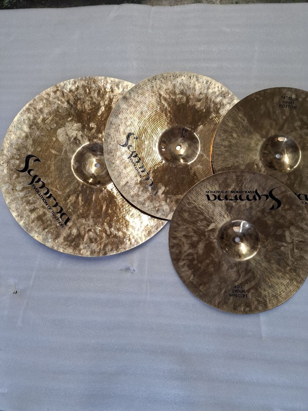 Strumenti musicali: Smyrna Becken Set Evolution of Tradition gebraucht – Usato da Luzern venduto da Remo610 3