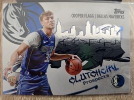 Topps Cooper Flagg Clutch City Prospects Rookie Card