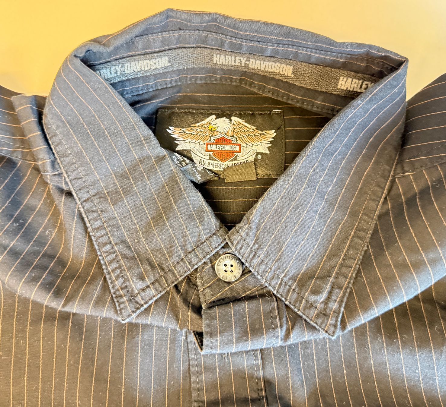 Harley-Davidson Camicie: Harley-Hemd, langarm – Usato da Steinhausen venduto da Erwa1 2