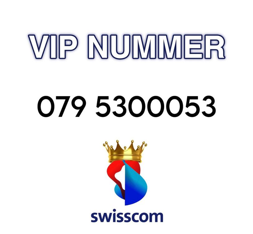SUPER VIP NUMMER 0795300053 Kaufen auf Ricardo