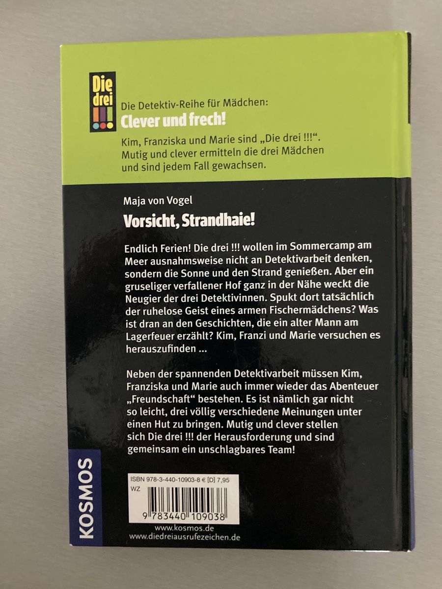 Libri: Die drei !!! Vorsicht Strandhaie – Usato da Amden venduto da Karplusan 2